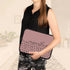 Spotted Dots Custom Calligraphy Name Laptop Sleeve